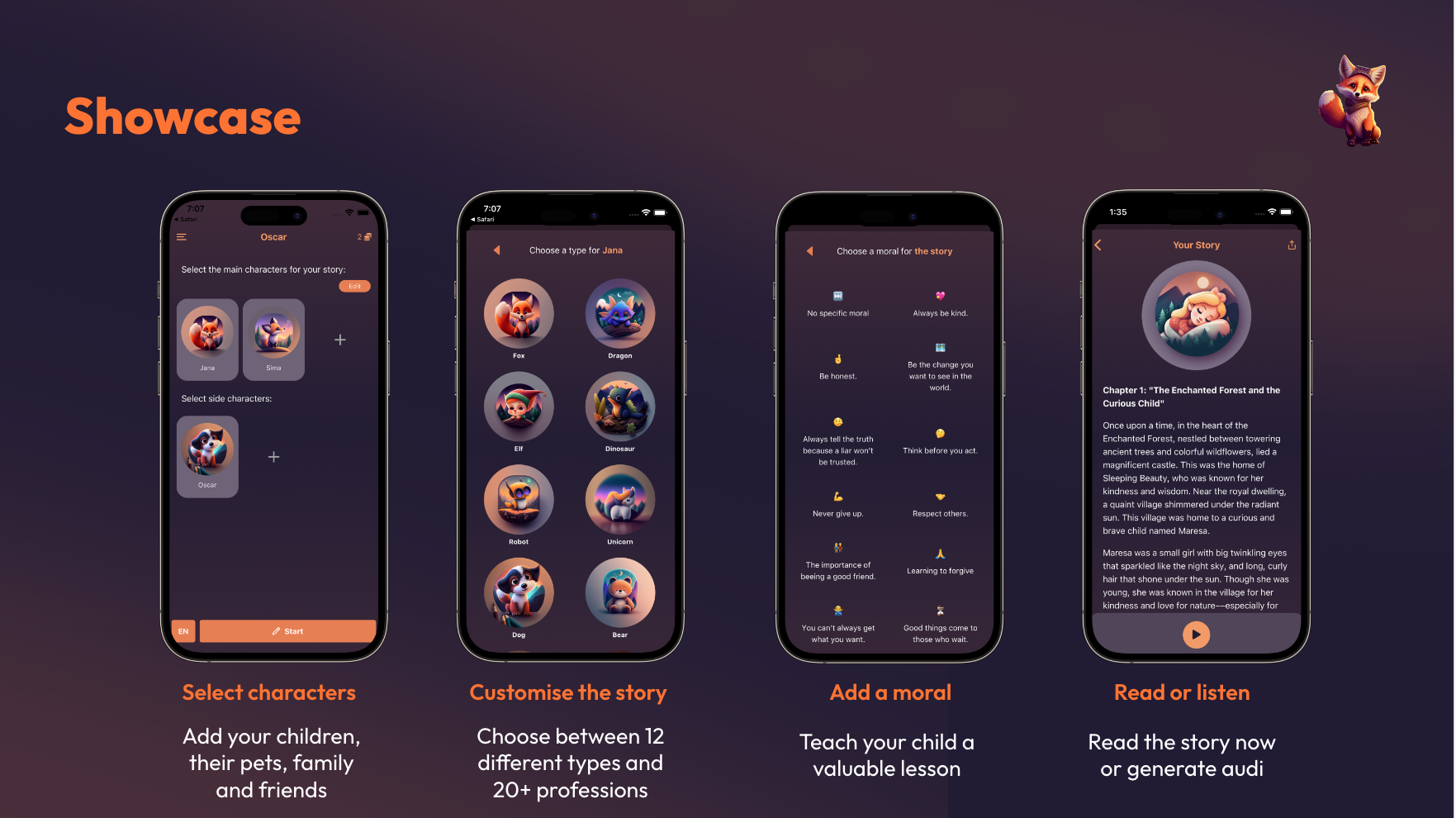 Oscar Stories screenshot